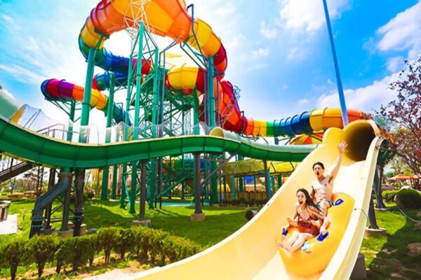 Part Water Ride Part Coaster water coaster spary and splash